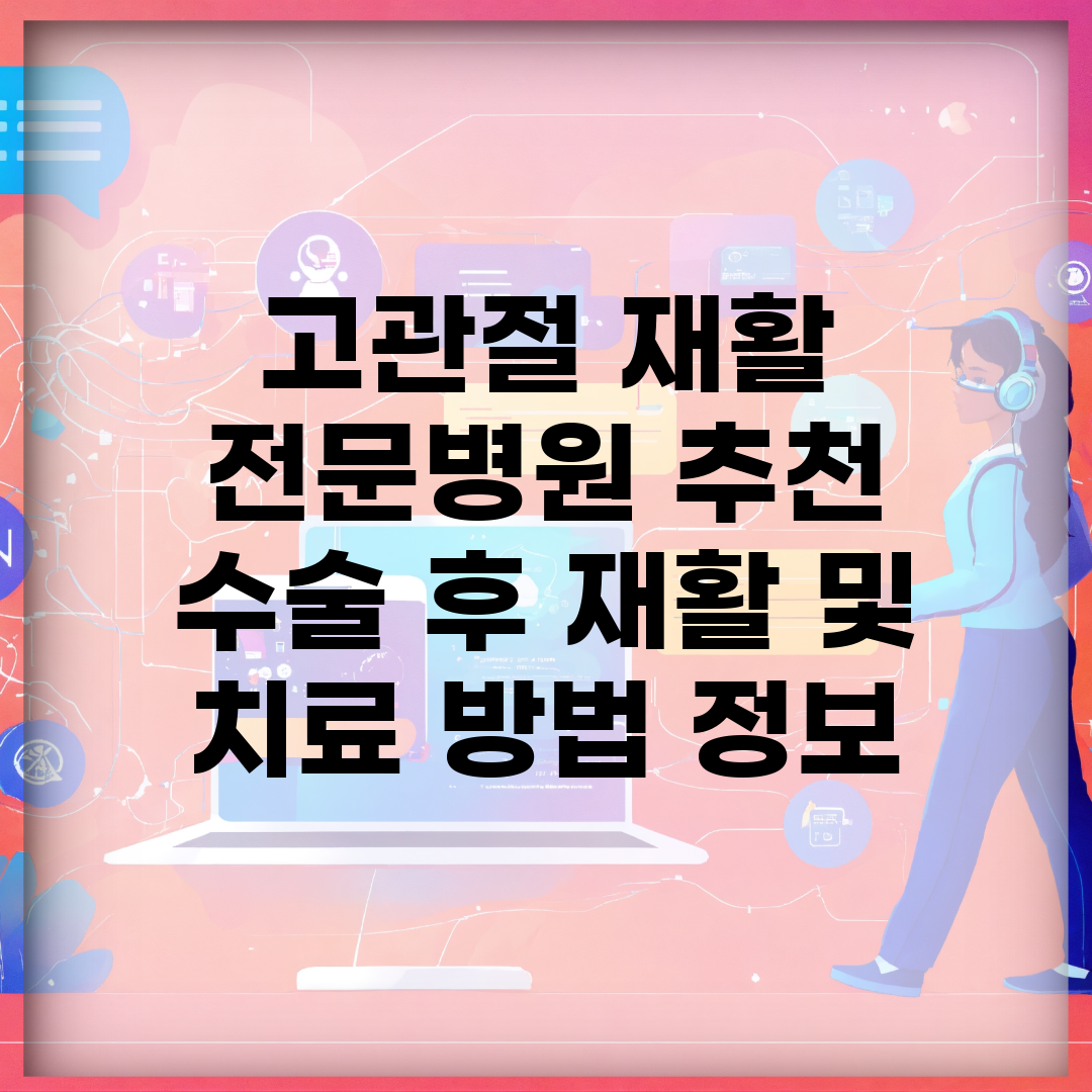 고관절 재활 전문병원 추천 | 수술 후 재활 및 치료 방법 정보