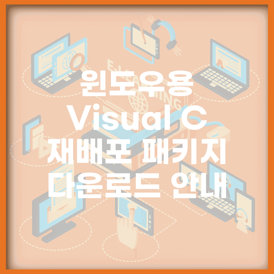 윈도우용 Visual C++ 재배포 패키지 다운로드 안내