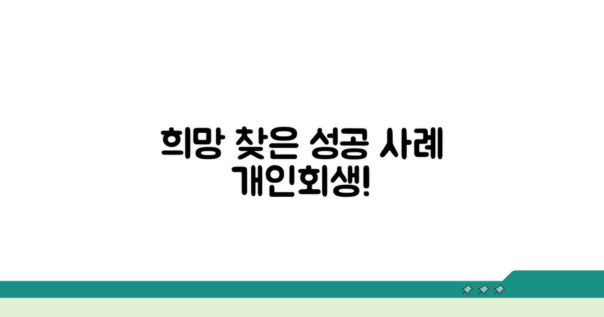 개인회생 성공 사례, 희망을 보다
