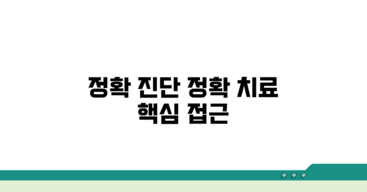 정확한 진단과 치료 접근