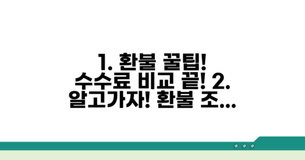 환불 조건과 수수료 비교