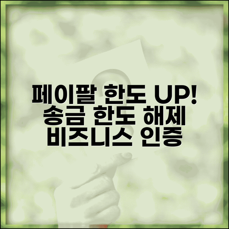 페이팔 한도 제한 해제 방법 | 송금 한도 늘리고 비즈니스 계정 인증받는 절차