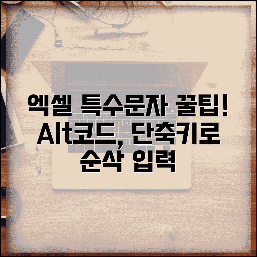엑셀 특수문자 단축키 | Alt코드 특수기호 빠른 입력 완벽 모음표