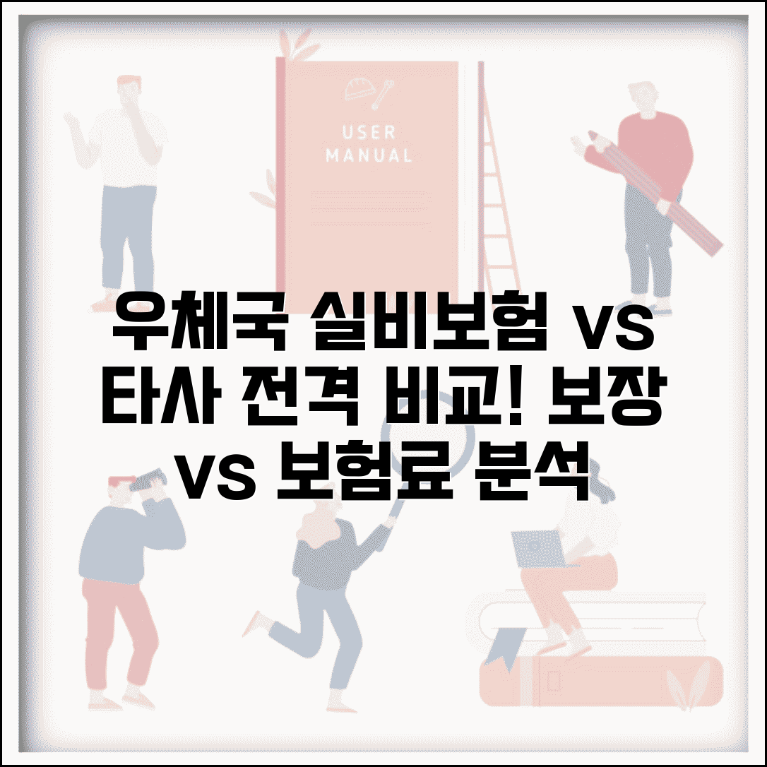 우체국 실비보험 vs 다른 회사 비교 | 보장 범위와 보험료 장단점 분석