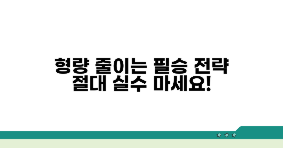 형량 줄이는 전략과 주의사항