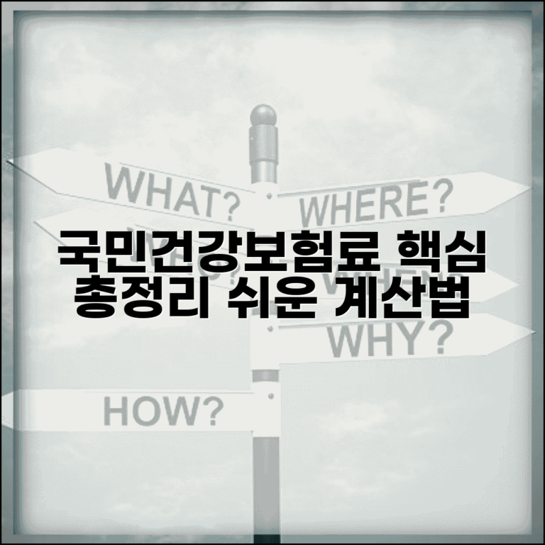 국민건강보험료율표 완벽해석 | 요율 구조 | 소득 구간 | 적용 방법 | 최신 요율표 | 계산 예시