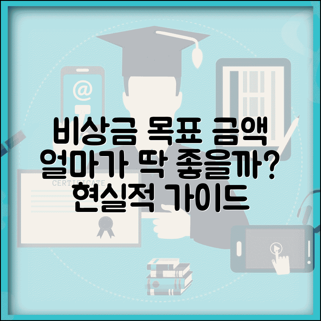 비상금 얼마 모아야 하는지 목표 | 비상금 목표 금액
