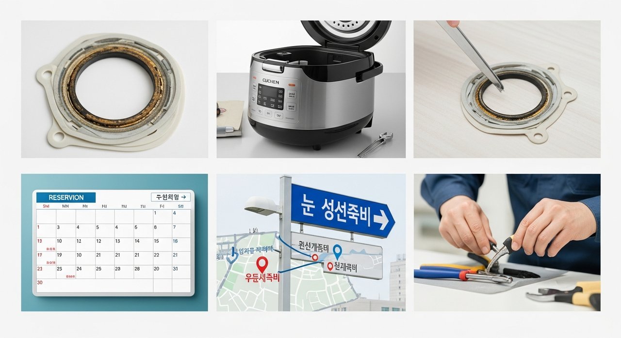 군산 쿠첸 밥솥 고무패킹 고장? AS센터 예약 l 위치 l 수리비용 총정리