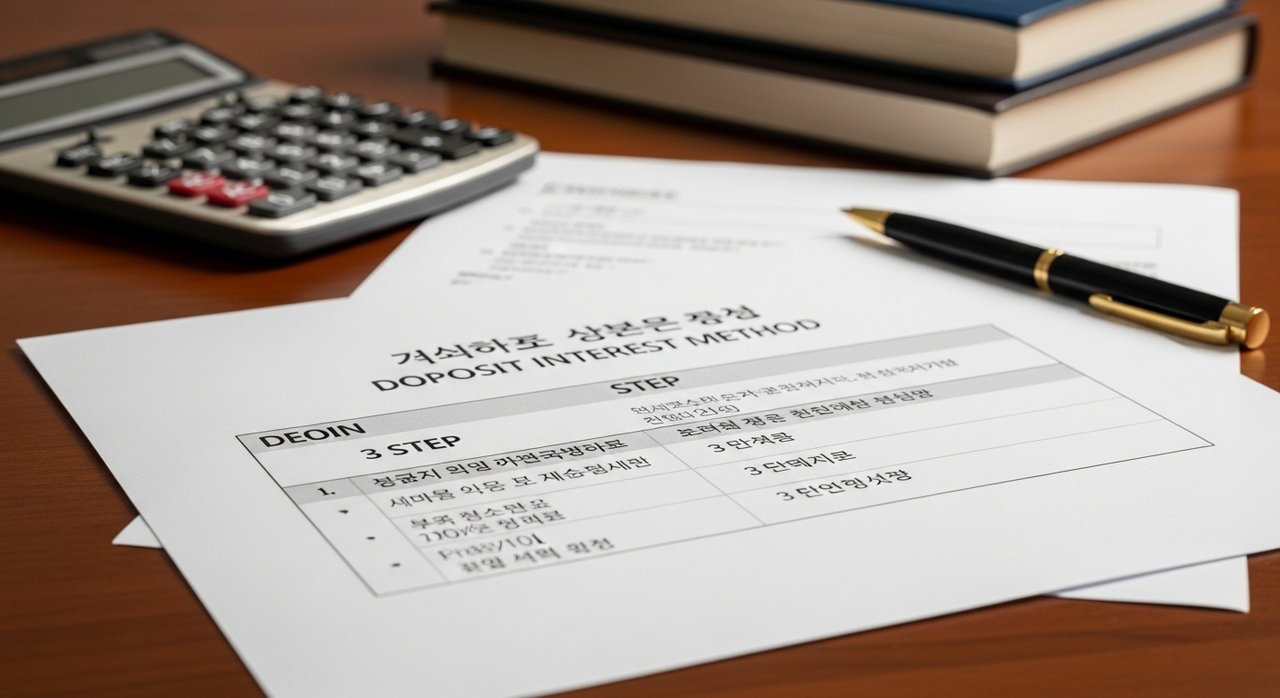 서부지방법원 공탁금 이자율 계산하는 상세방법, 3단계로 파헤치기