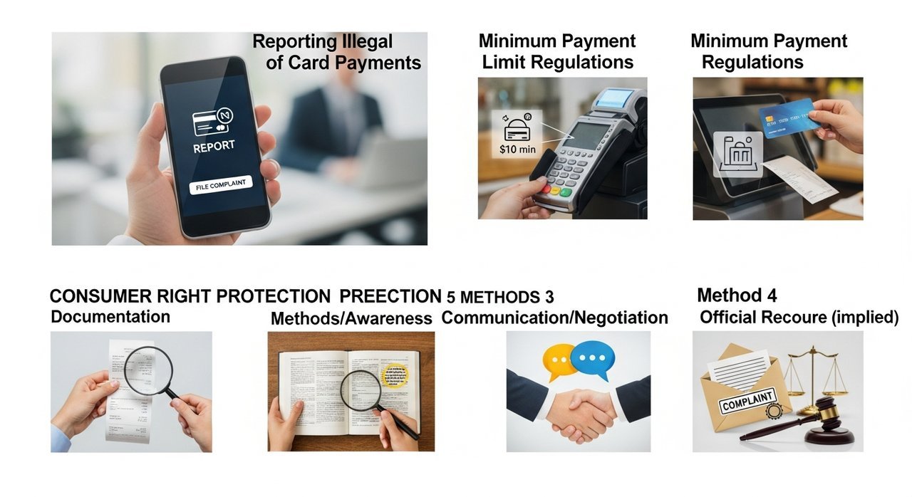 카드결제 거부 불법행위 신고요령 | 최소금액 제한 규제 | 소비자 권리 보호방법 5가지