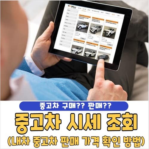 중고차 시세 조회 방법과 사이트 추천, 거래 전 확인할 것들